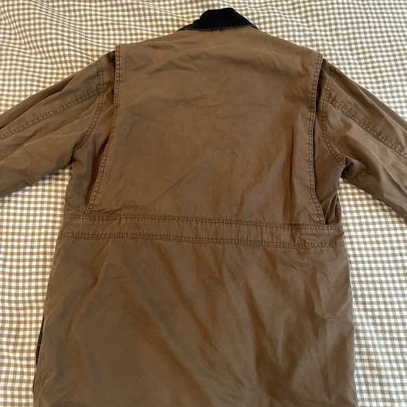 J. Crew Men’s Barn Jacket with Plaid Lining - Picture 3 of 3